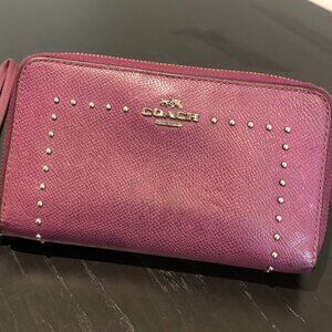 Coach Zip Wallet